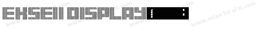 EKseII Display字体转换
